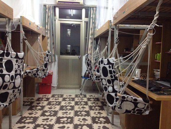 上海建橋?qū)W院宿舍圖片_寢室圖片9